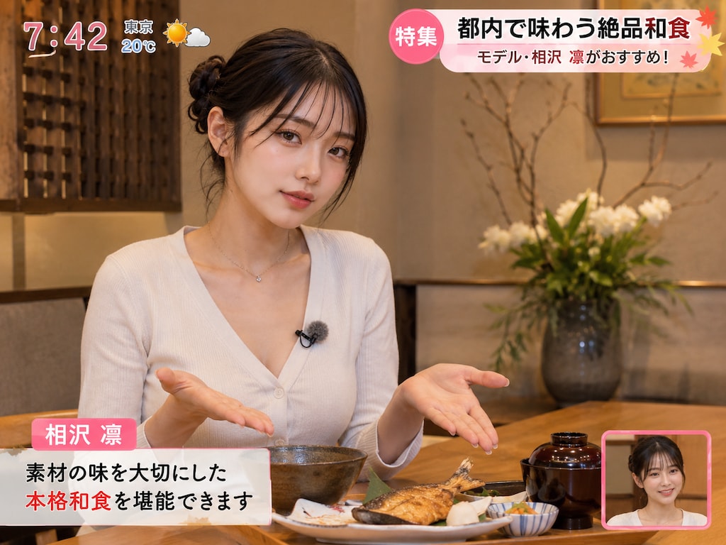 朝は和食を食べましょう