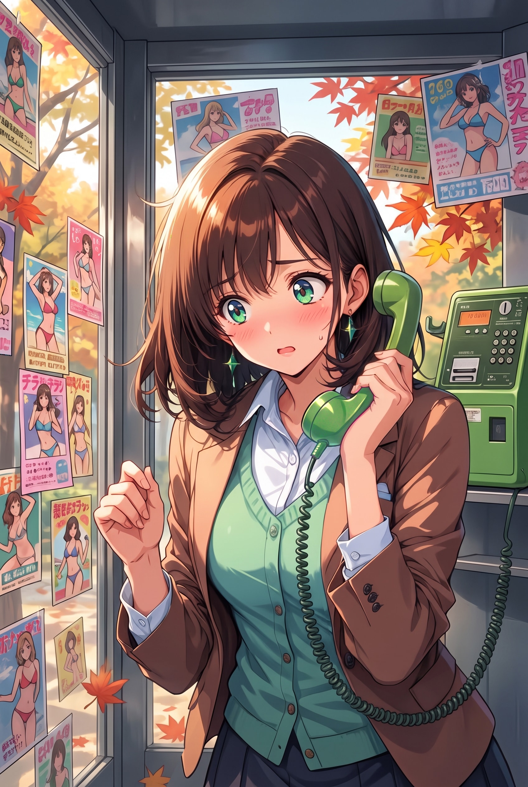 平成の電話ボックス | の人気AIイラスト・グラビア