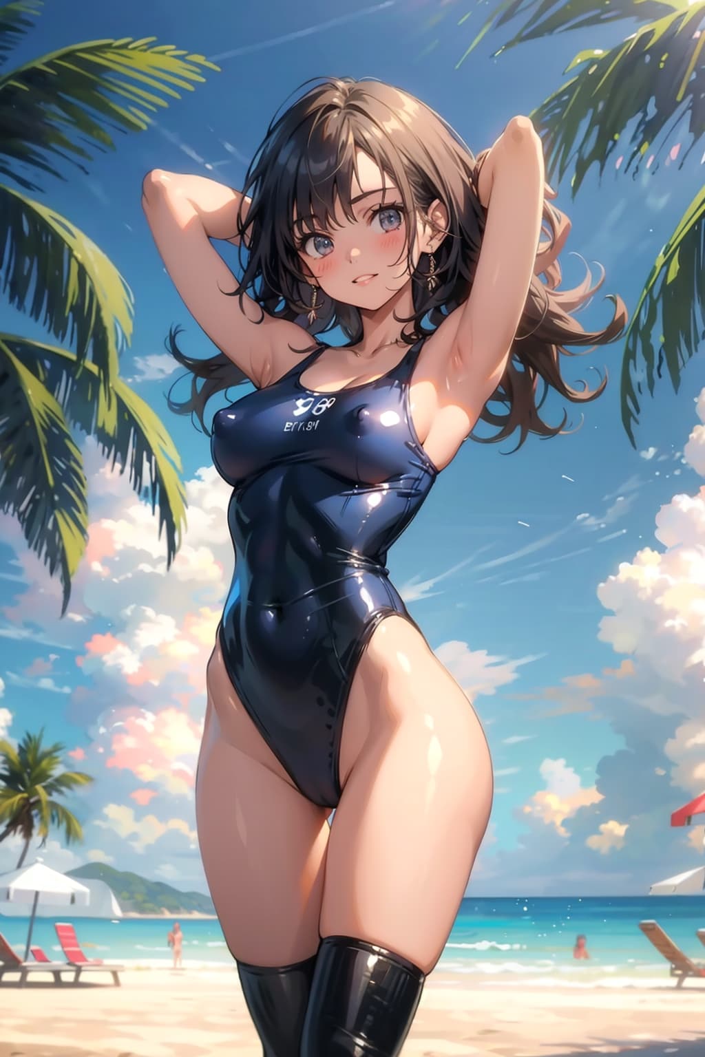 こういうポーズでいいのかな？