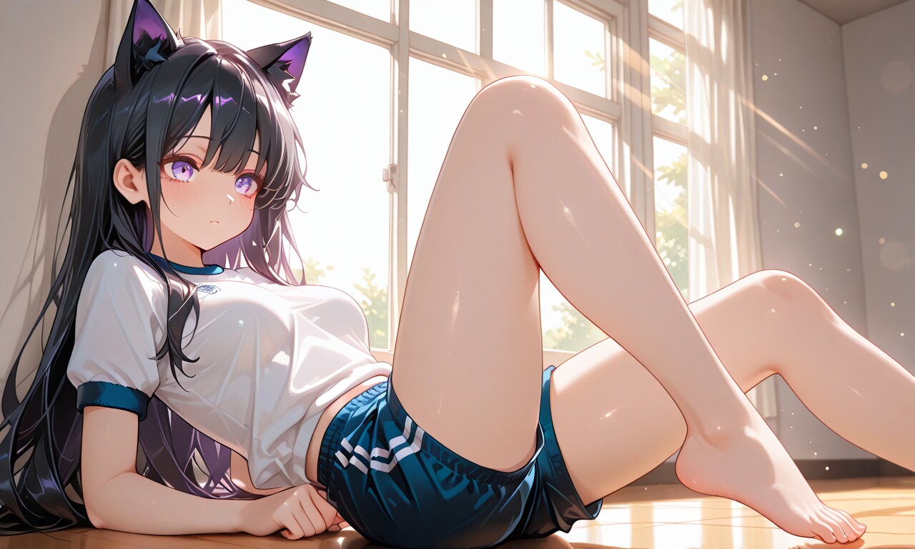 授業サボり猫耳さん