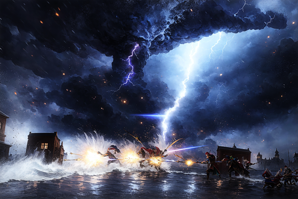 聖人と聖女の御手による慈悲の嵐