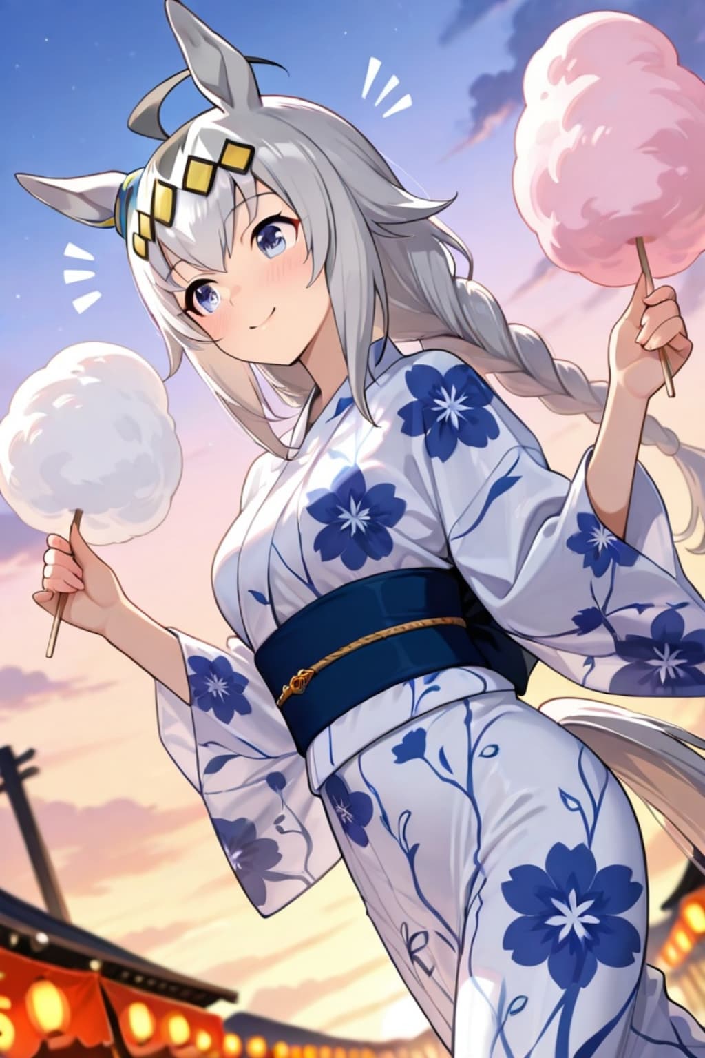 浴衣のオグリキャップ