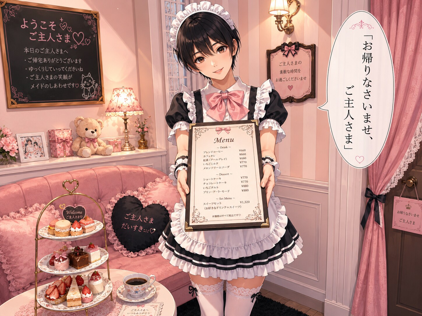 男の娘メイドカフェ