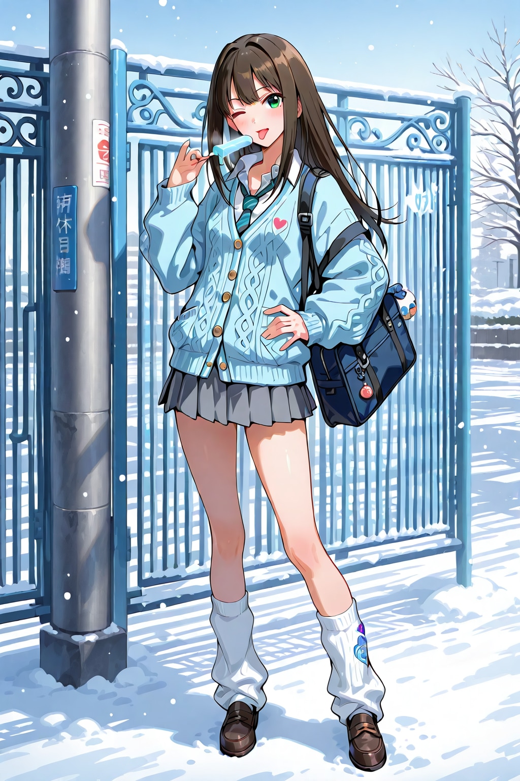 氷立ギャルの心意気
