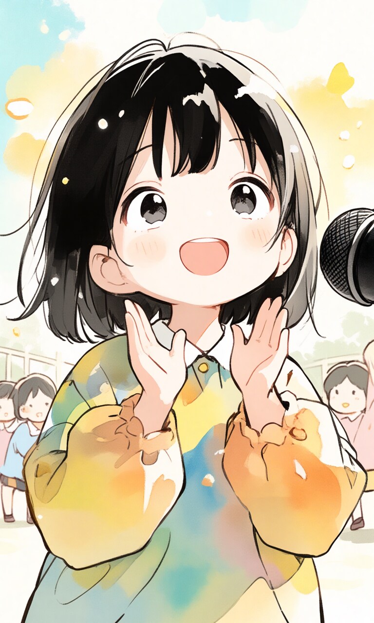 園児にインタビュー | の人気AIイラスト・グラビア