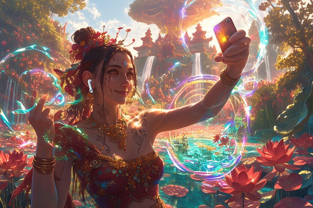 タイ：紅い睡蓮の海