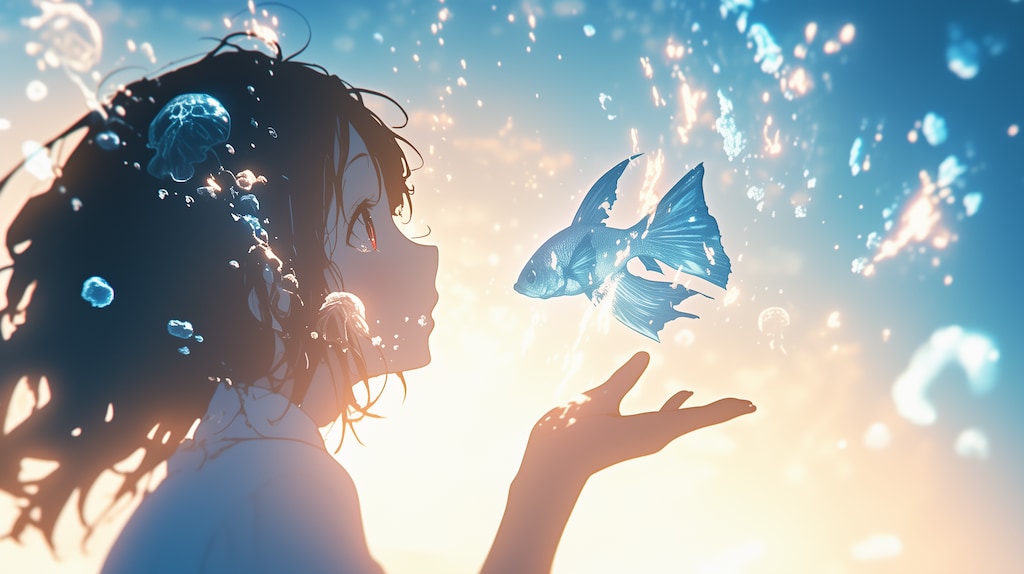 お魚さんおいで