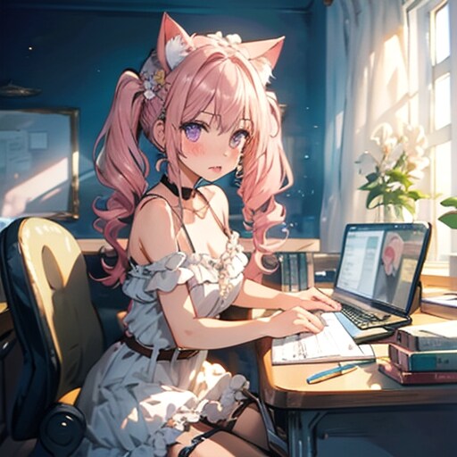 すぐ終わるから待ってね | の人気AIイラスト・グラビア