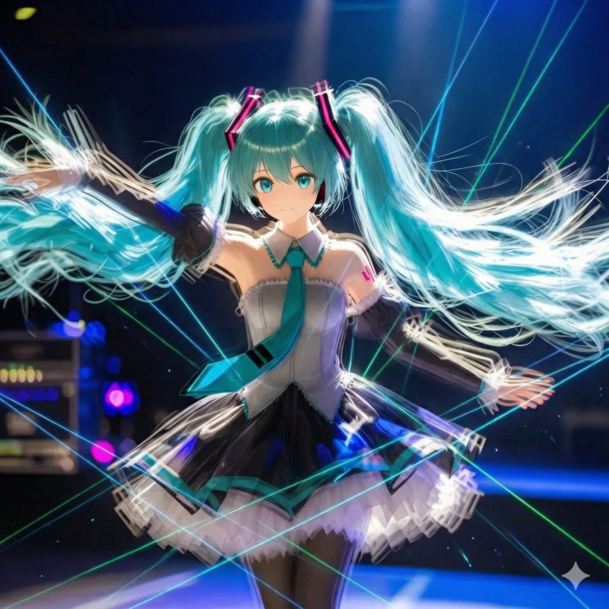 ミクさんのライブ✨ | の人気AIイラスト・グラビア