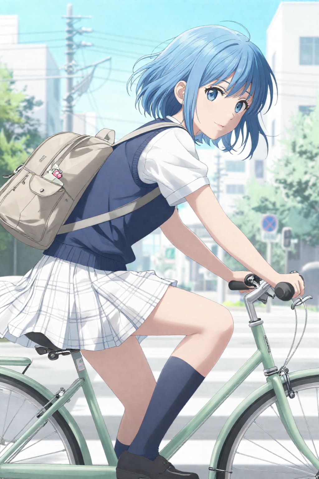 おはよ　置いてっちゃうよ！
