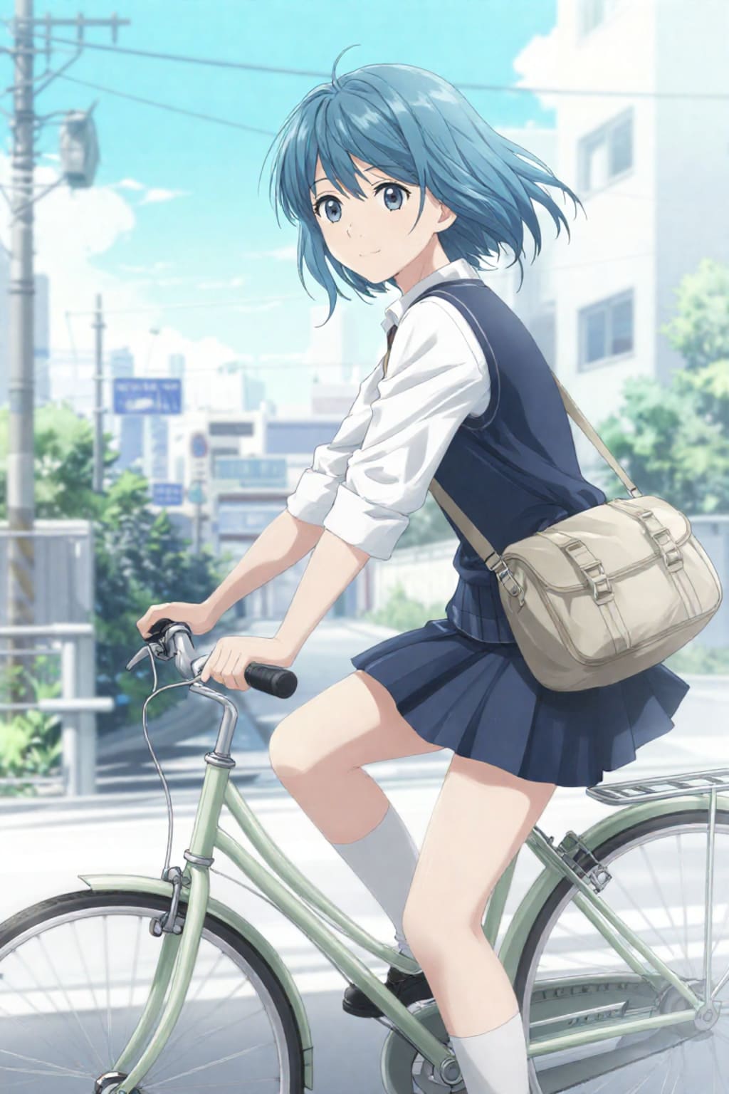 おはよ　置いてっちゃうよ！