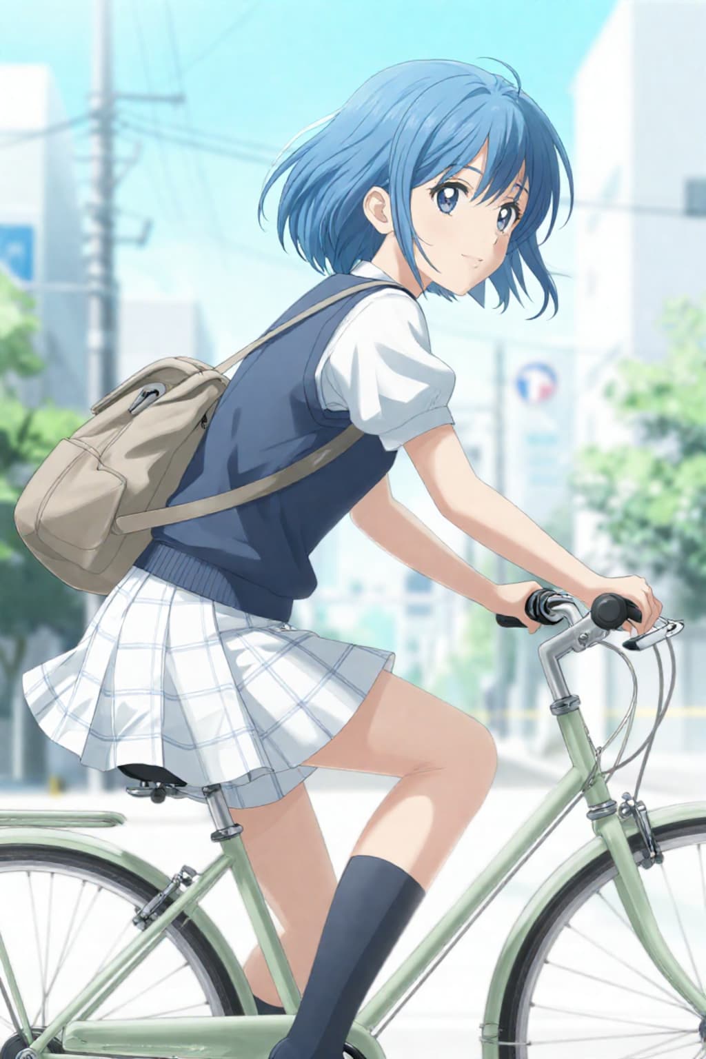 おはよ　置いてっちゃうよ！