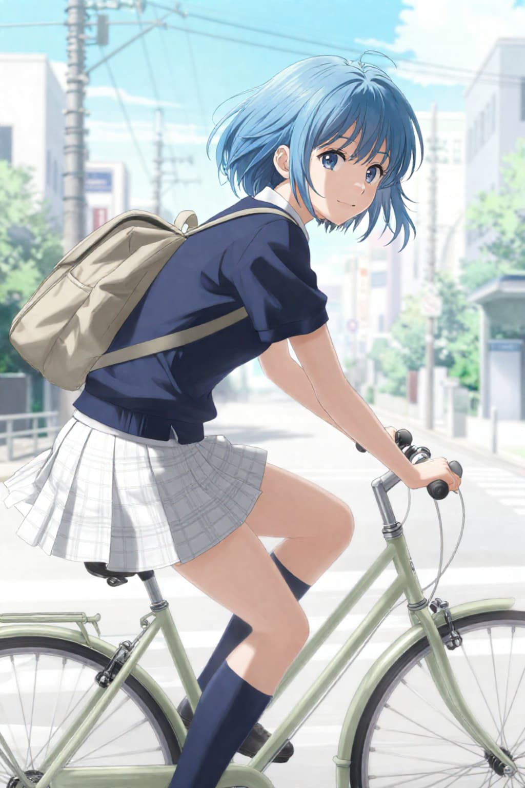 おはよ　置いてっちゃうよ！