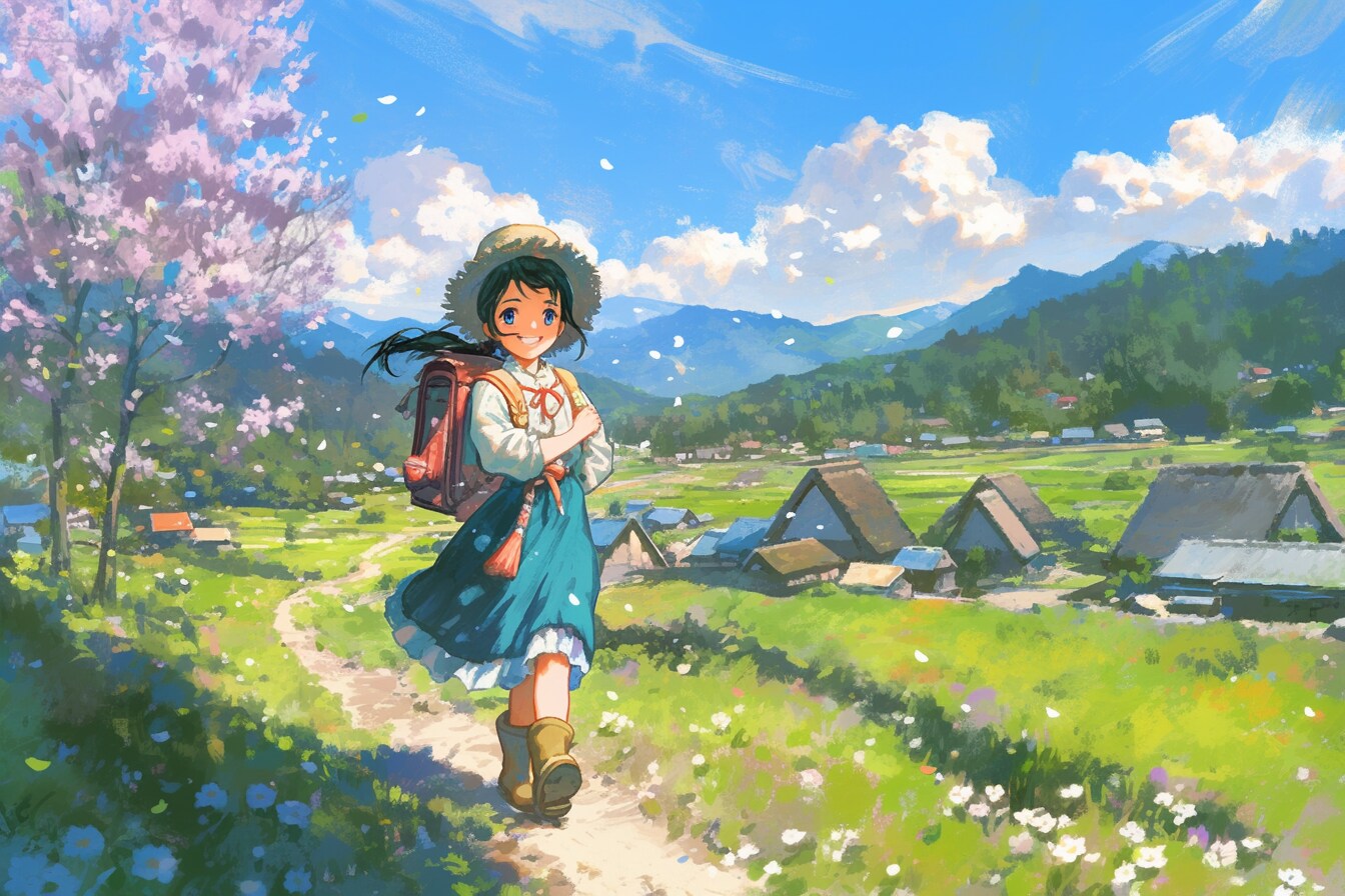 旅する少女80 | の人気AIイラスト・グラビア