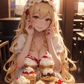 【５枚】パフェチャレンジ！３０分以内に全部食べたらオッパイが見れま～す⁉ 3枚目