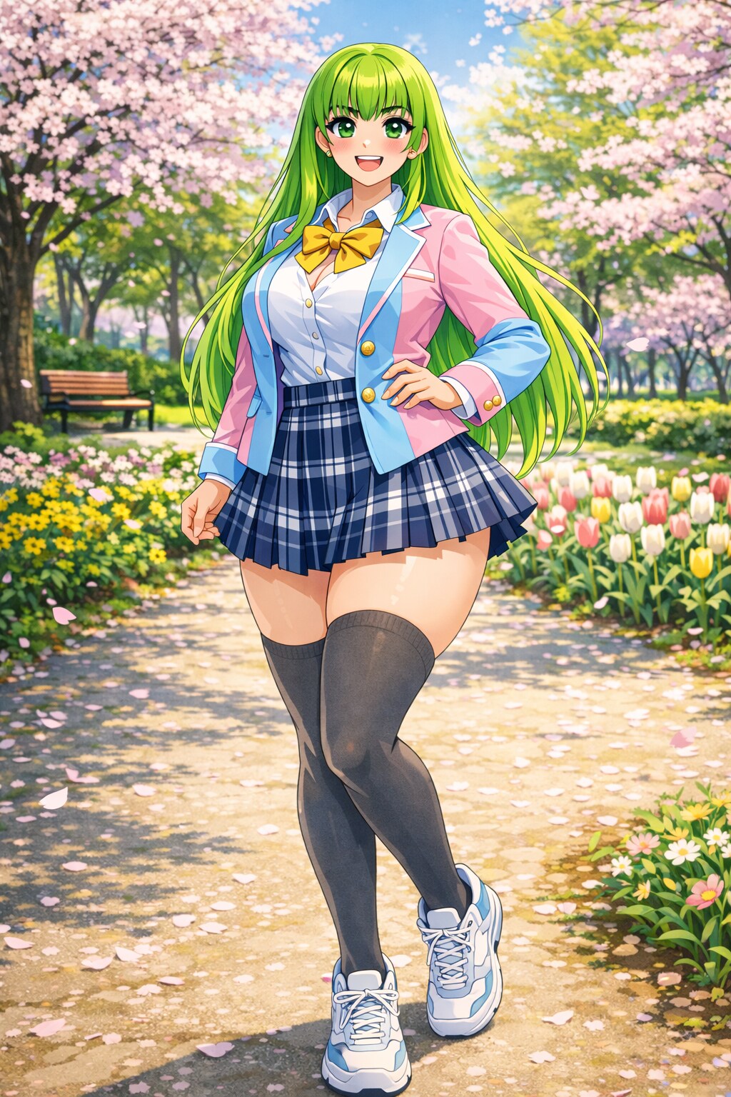 春の色､緑の色に〜