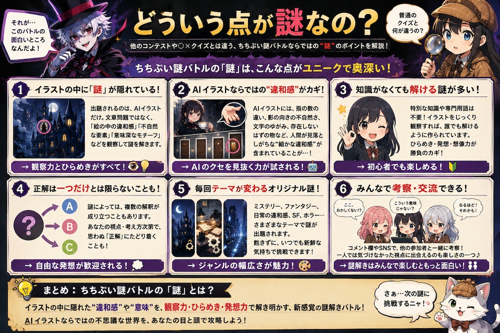 Q. 「ちちぷい謎バトル」って何？