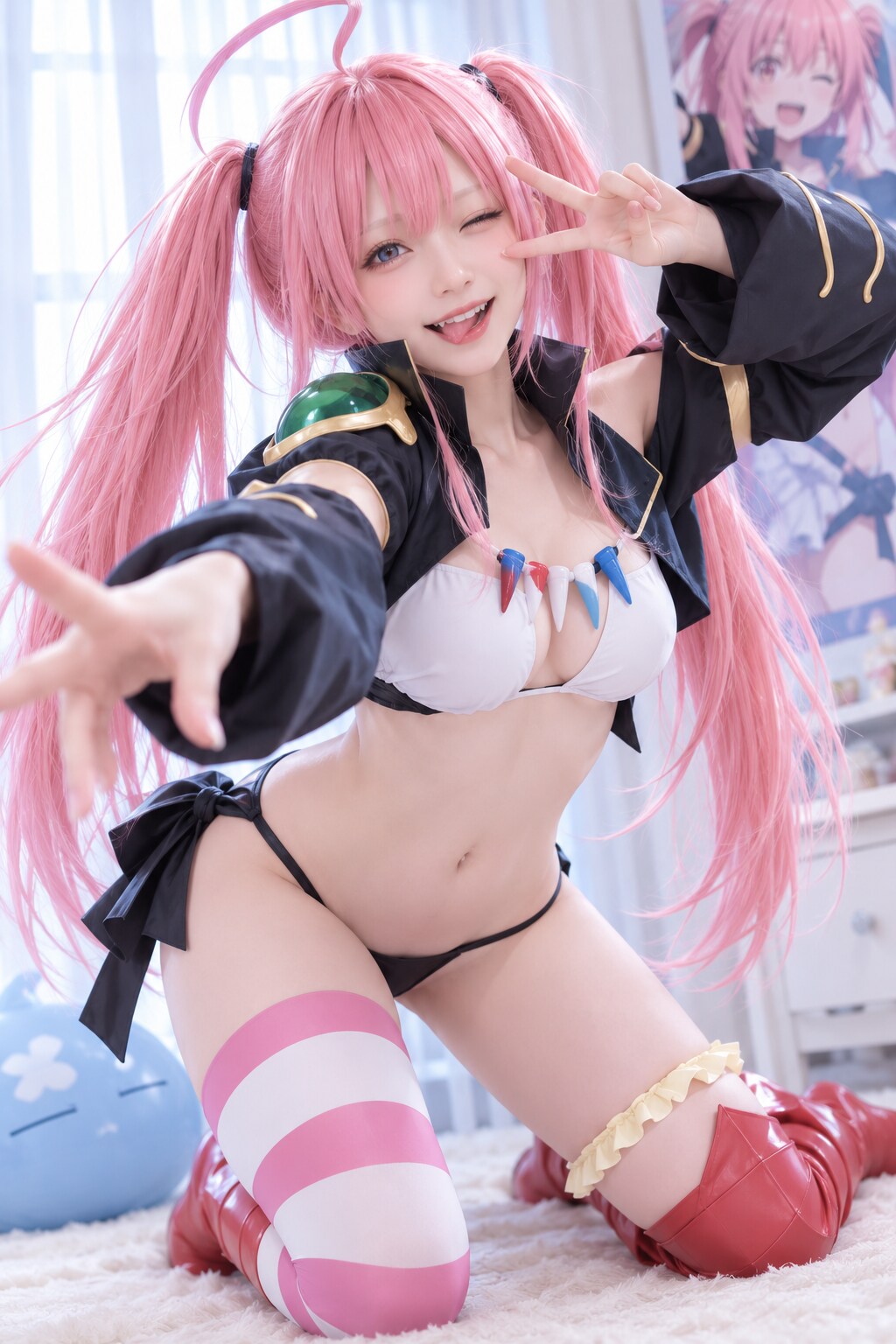 転生したらスライムだった件 ミリムのコスプレ