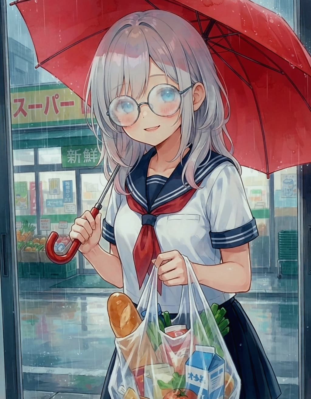 曇っちゃった！