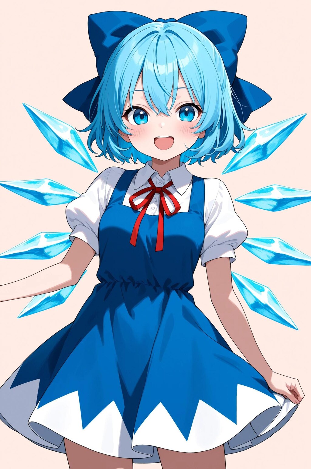 チルノ➡　遊びにきたんだけど・・・