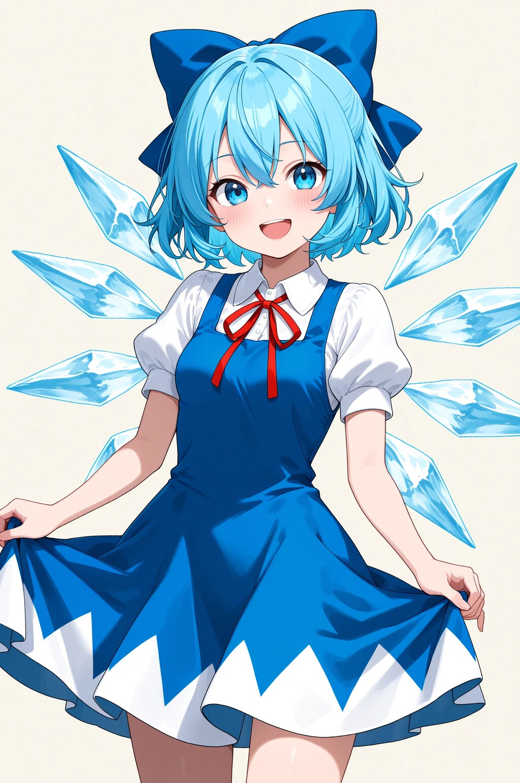 チルノ➡　遊びにきたんだけど・・・