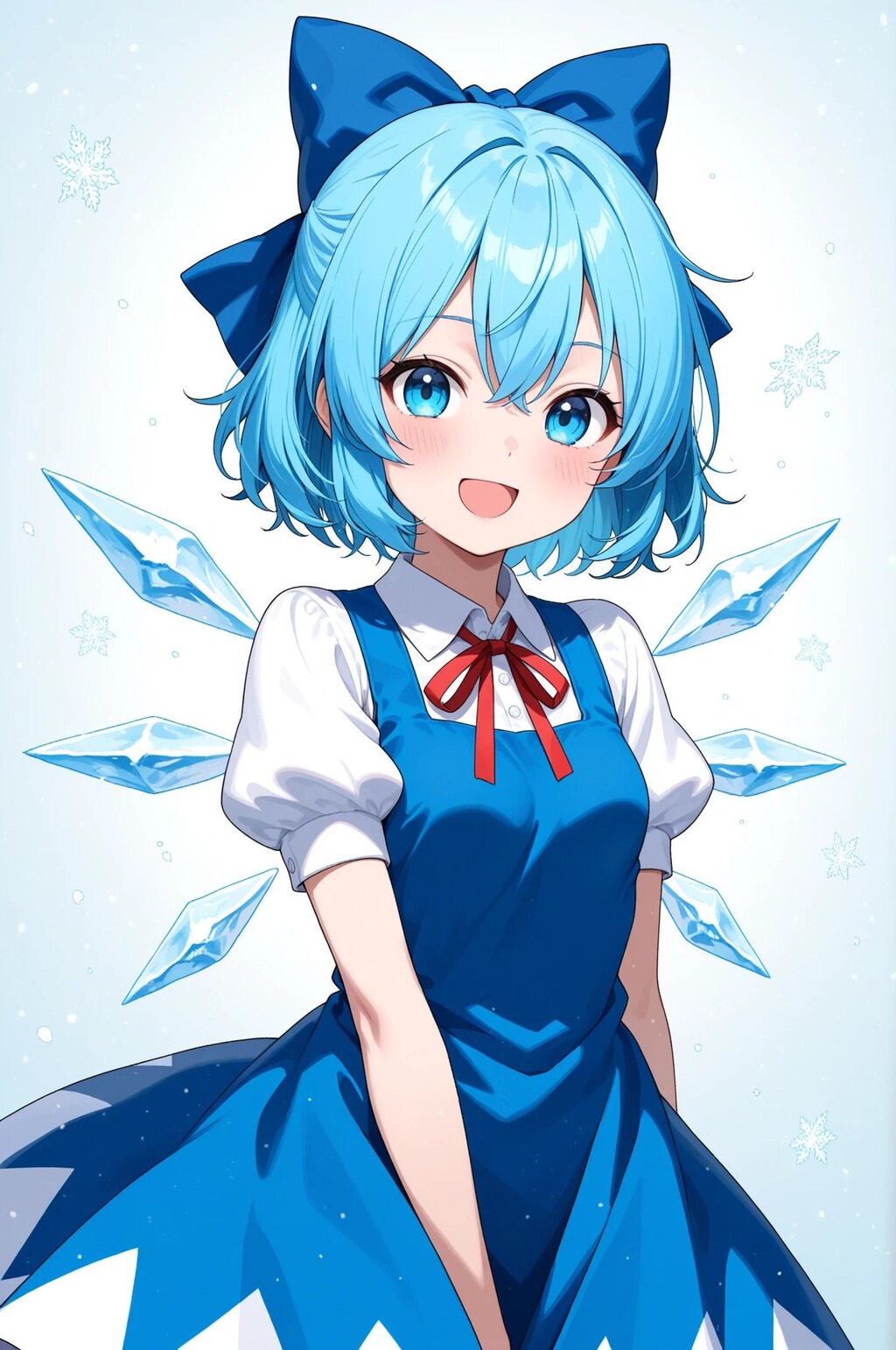 チルノ➡　遊びにきたんだけど・・・