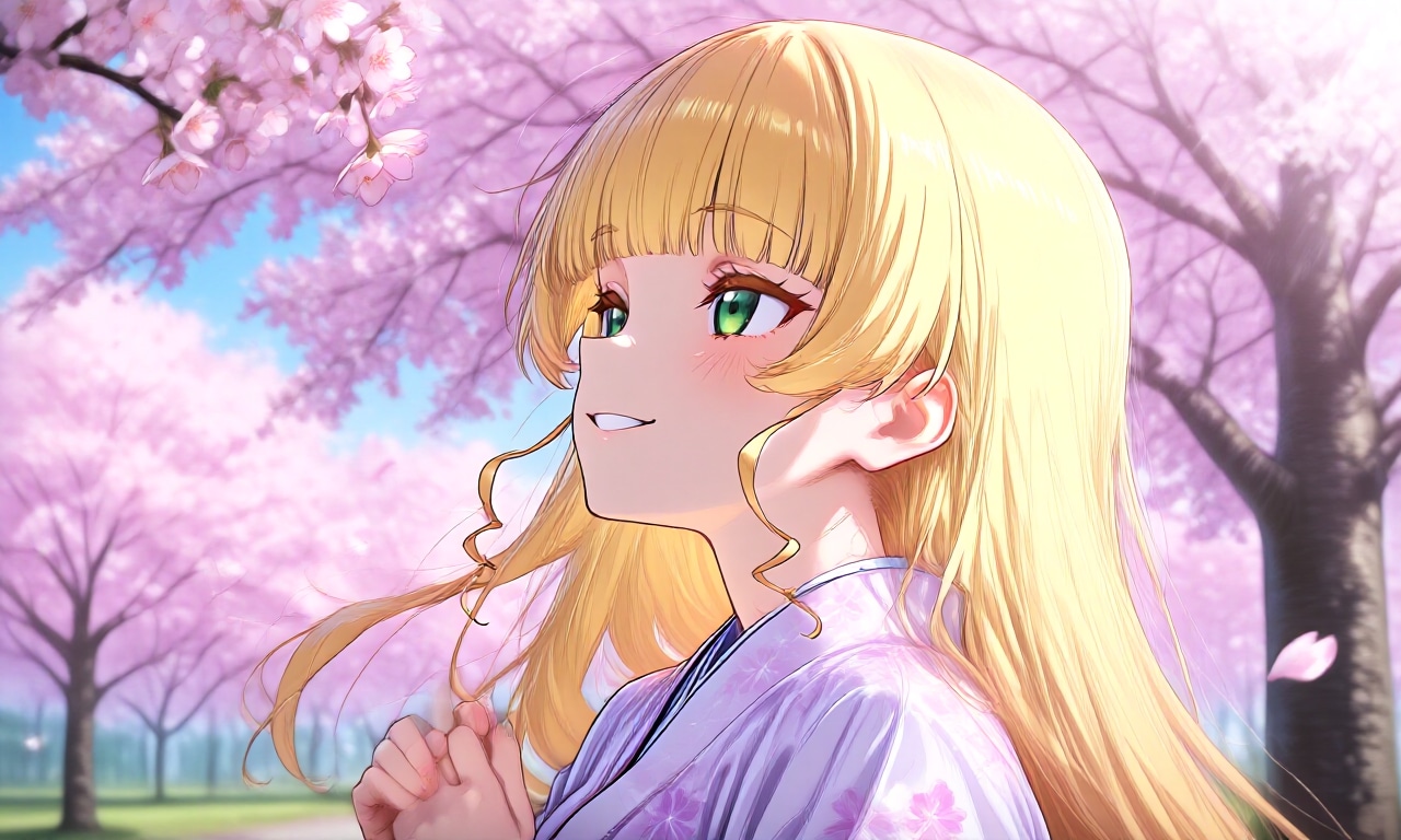 満開の桜と | の人気AIイラスト・グラビア