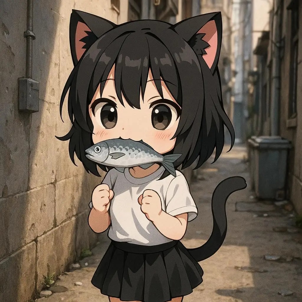 [張り紙見たよ]ほんもののさかにゃ、ゲットだにゃ