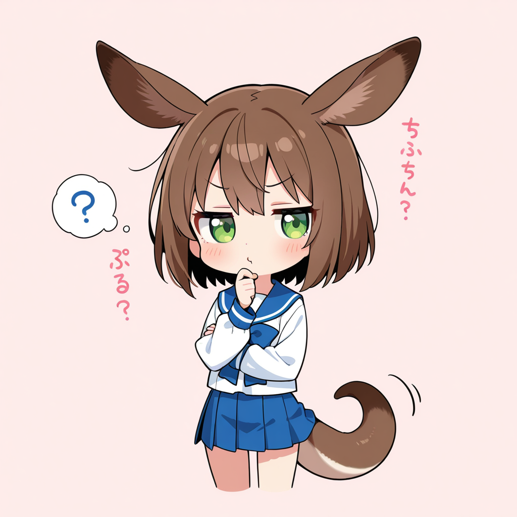 カンガルー考えるー！！（かなり苦しい！！）