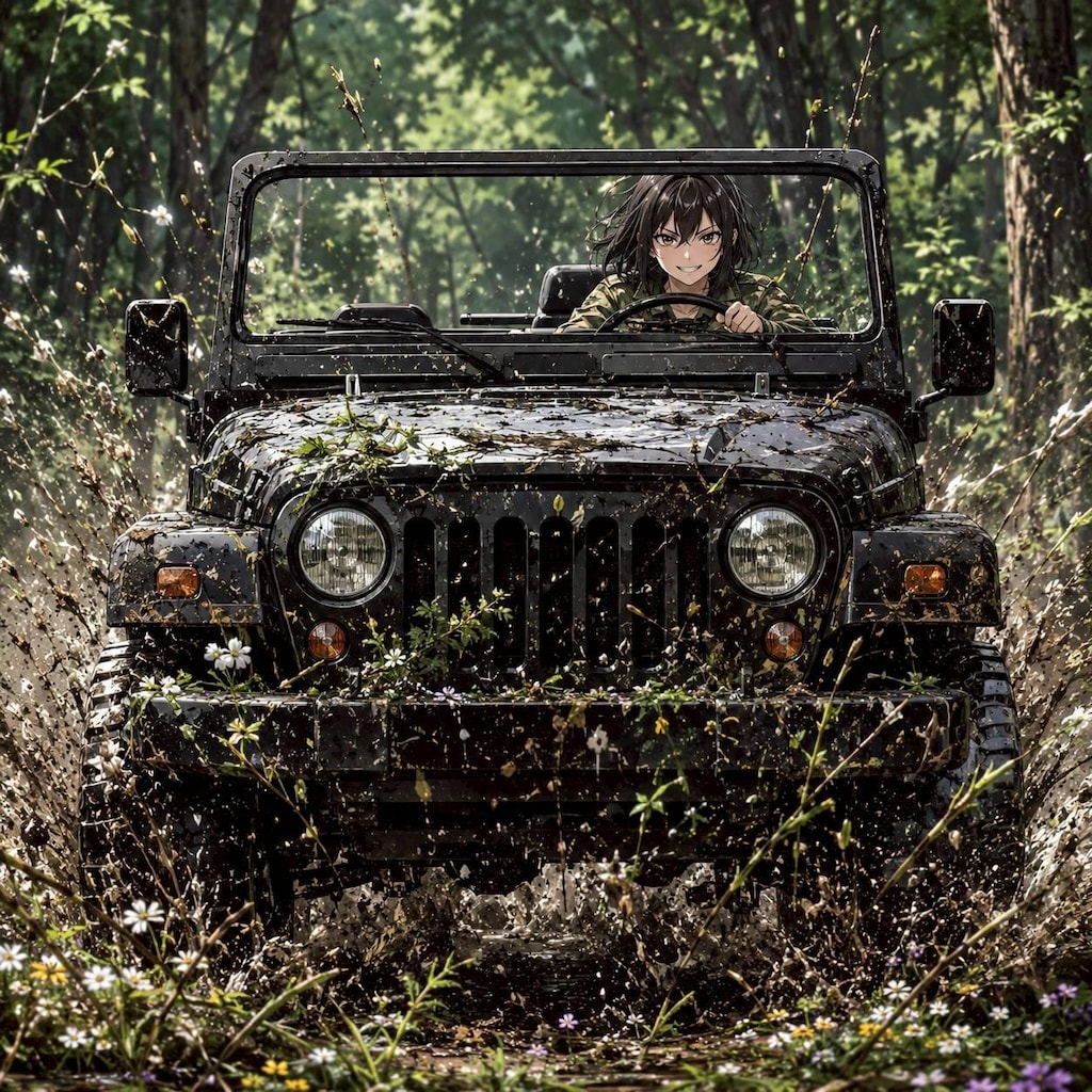 自然破壊女