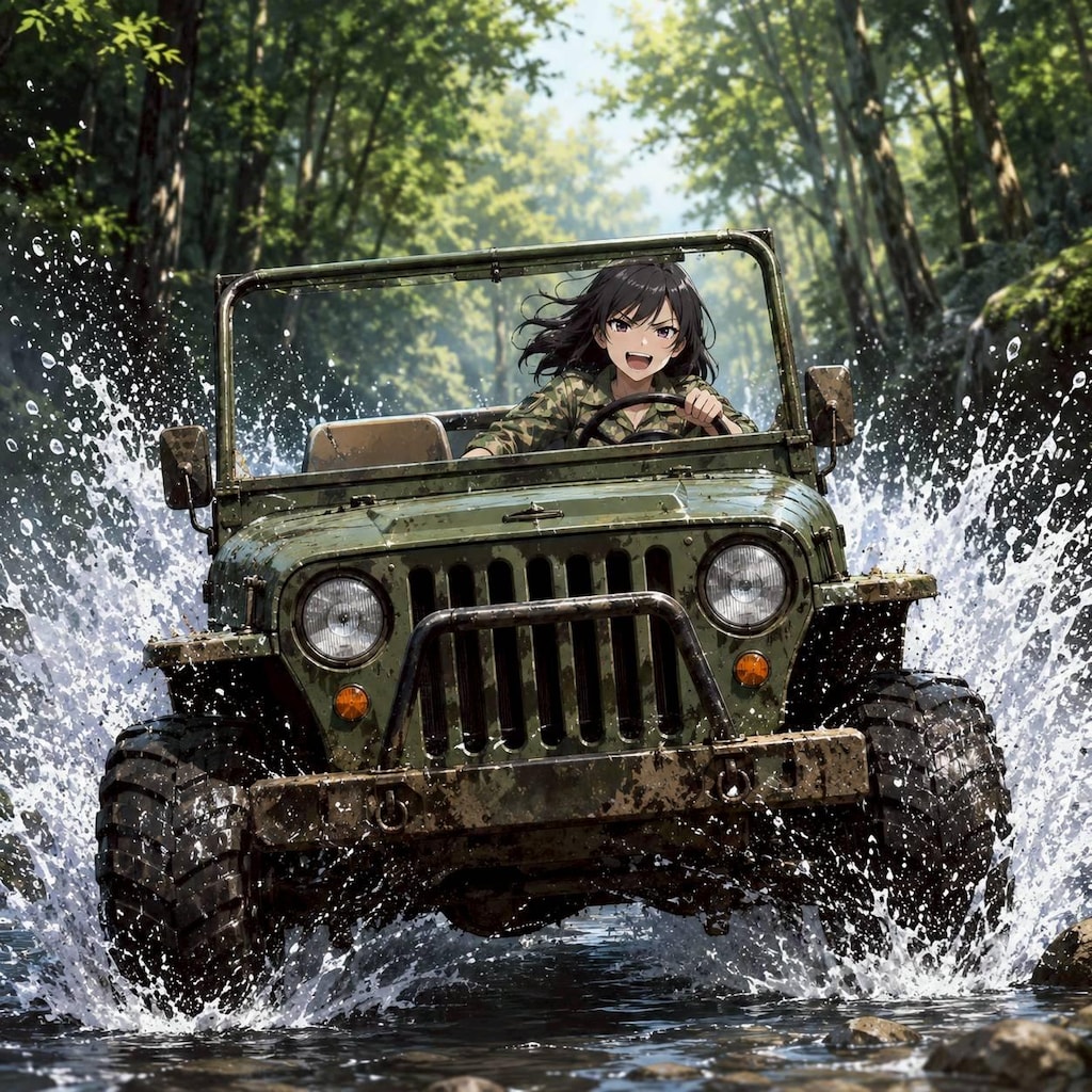 自然破壊女
