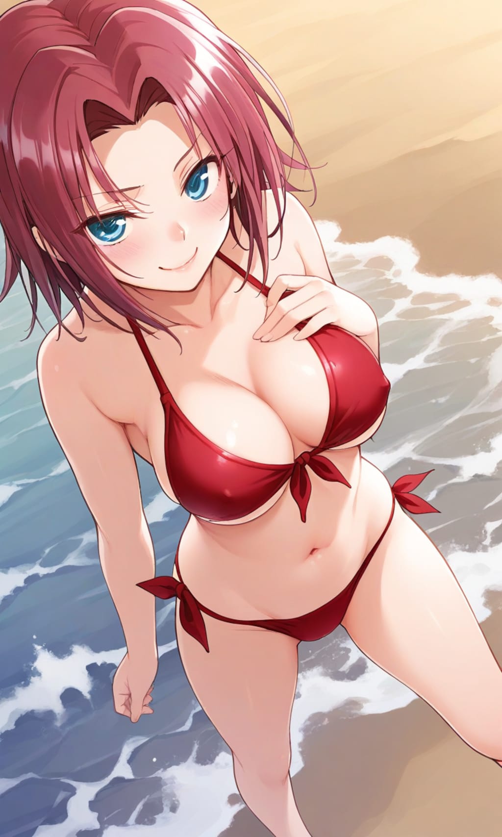 ヒワイキキビーチにて 紅月カレン編