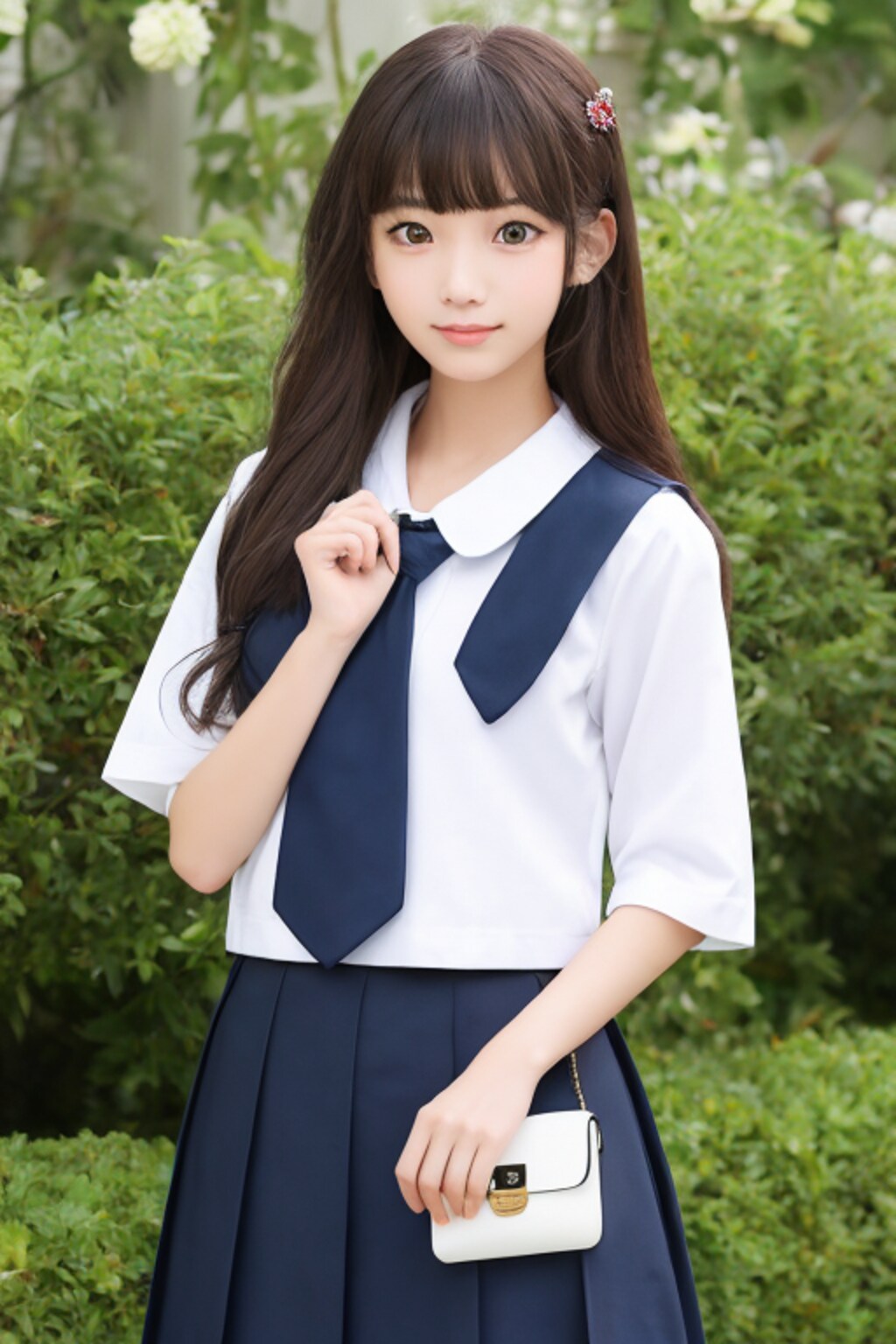 100　伝統的セーラー服に挑む