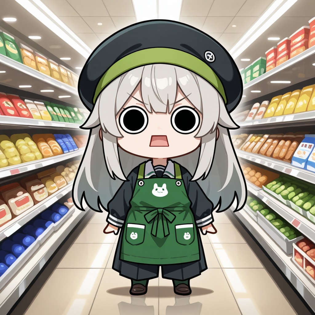 スーパーちちぷいに勤務するえらいこっちゃ嬢