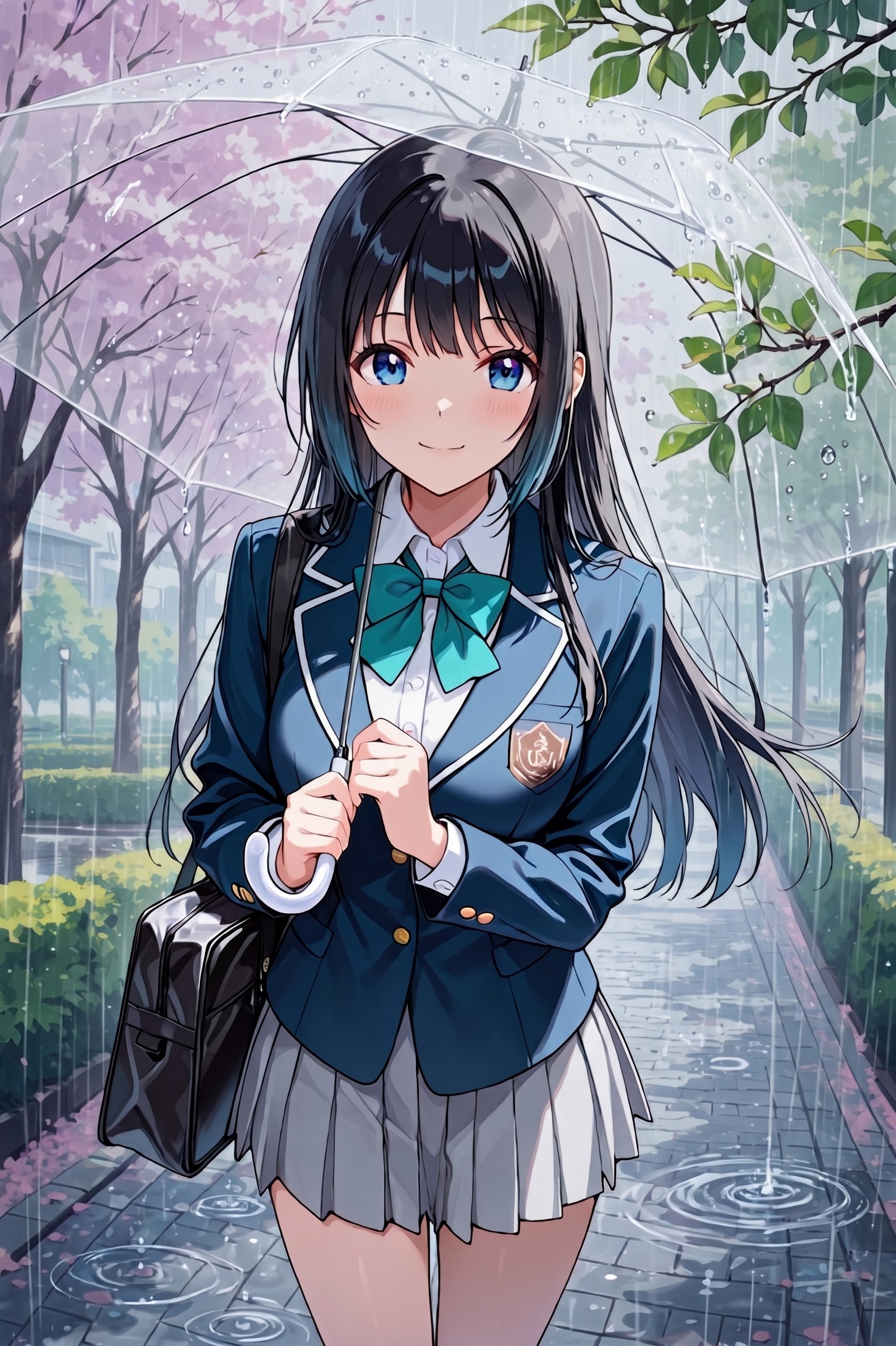 春の雨 | の人気AIイラスト・グラビア