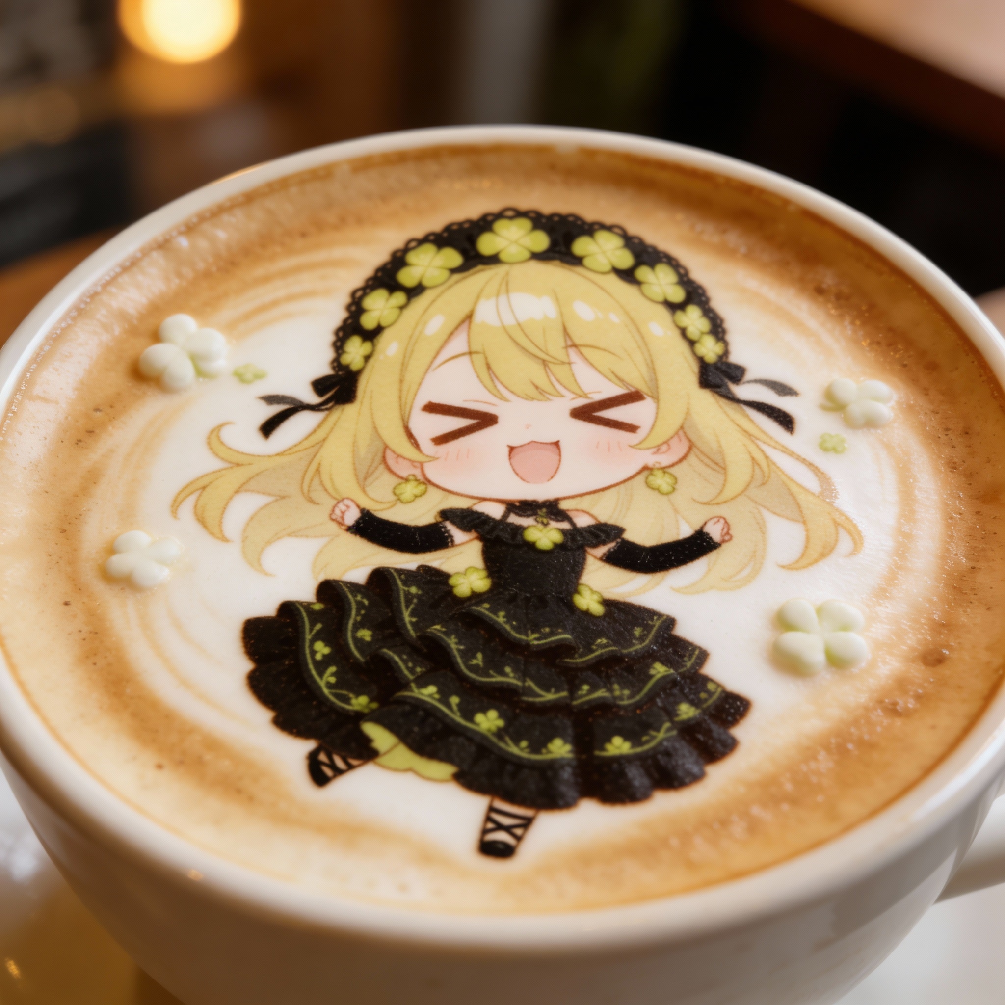 ラテアート② | の人気AIイラスト・グラビア