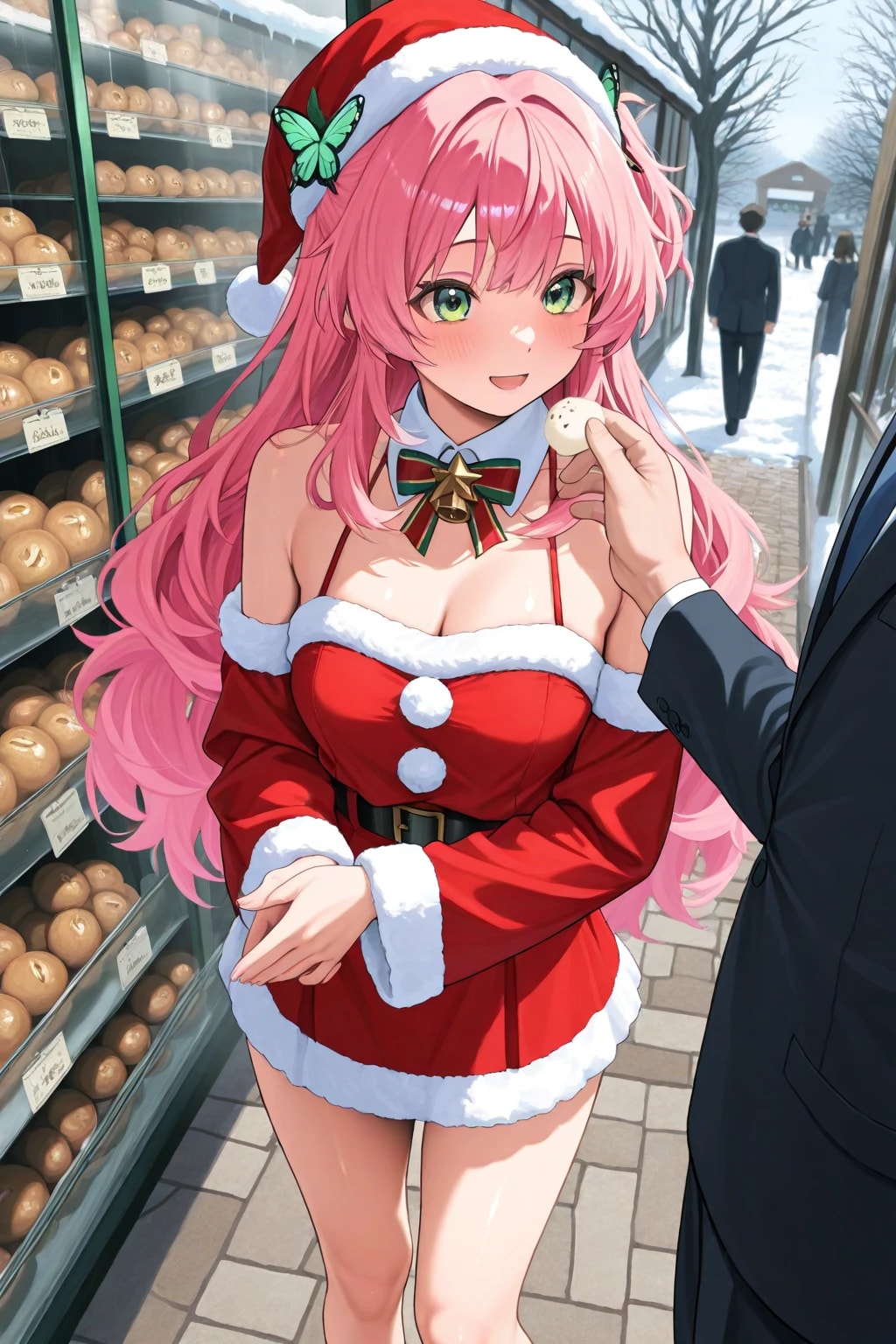 え？もらってもいいんですか！ | の人気AIイラスト・グラビア