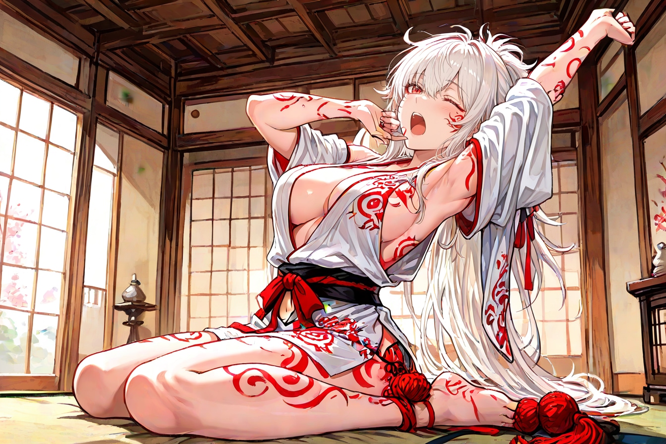 灯華　「おはよっ」