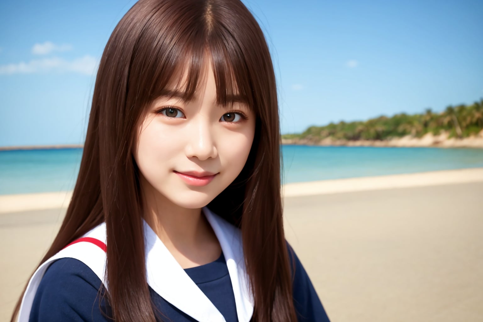 海辺の君１４４ | の人気AIイラスト・グラビア