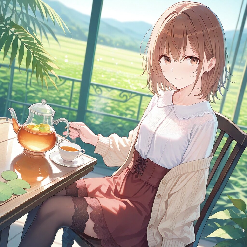 ティータイム | の人気AIイラスト・グラビア