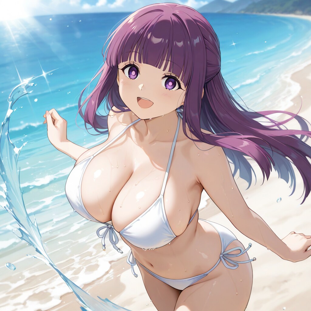 フェルンと海