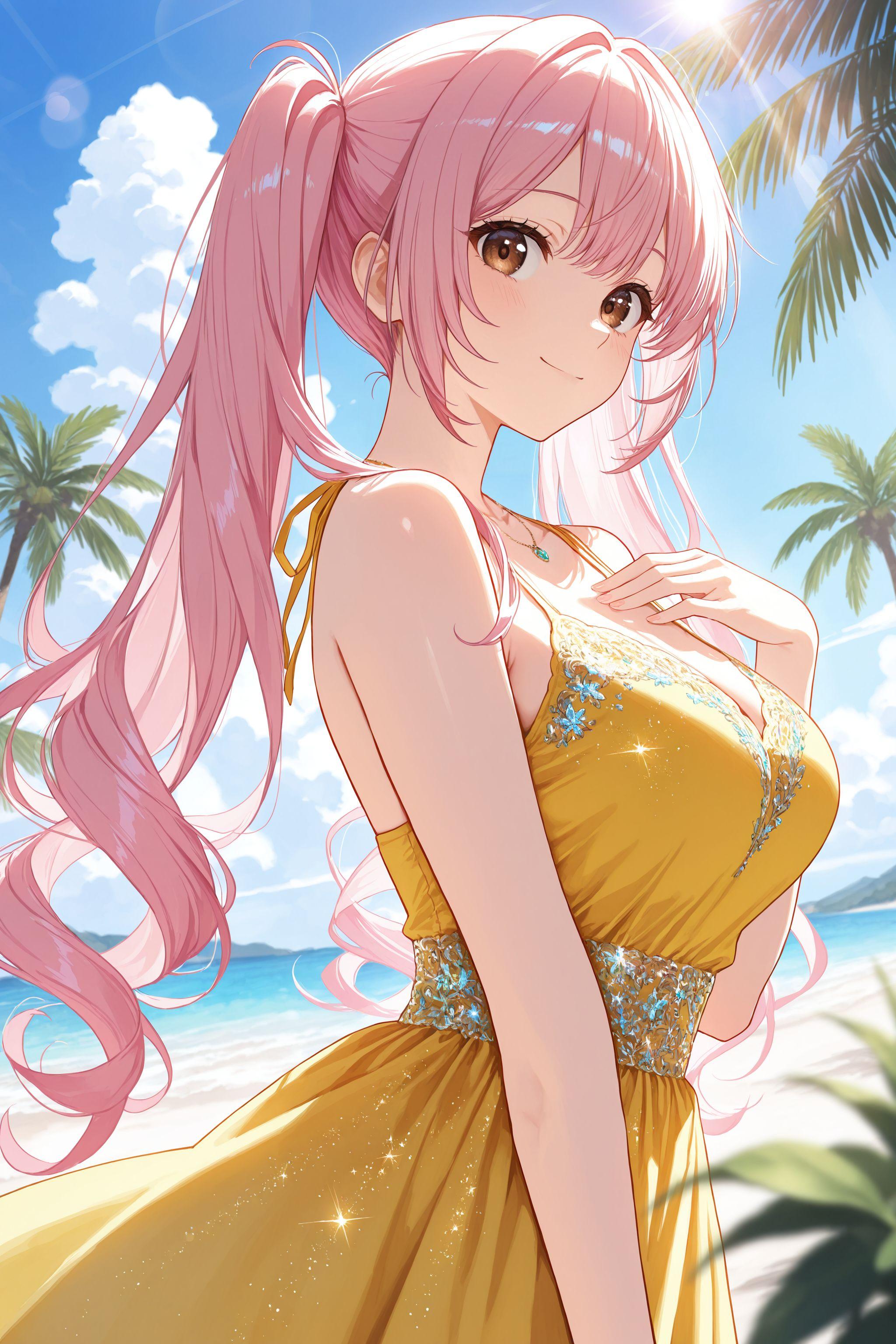 異世界の女神さま（南国へ出張中　アメノウズメさん） | の人気AIイラスト・グラビア