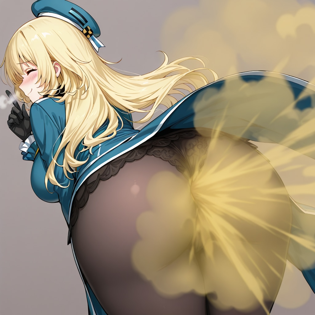愛宕の主砲屁
