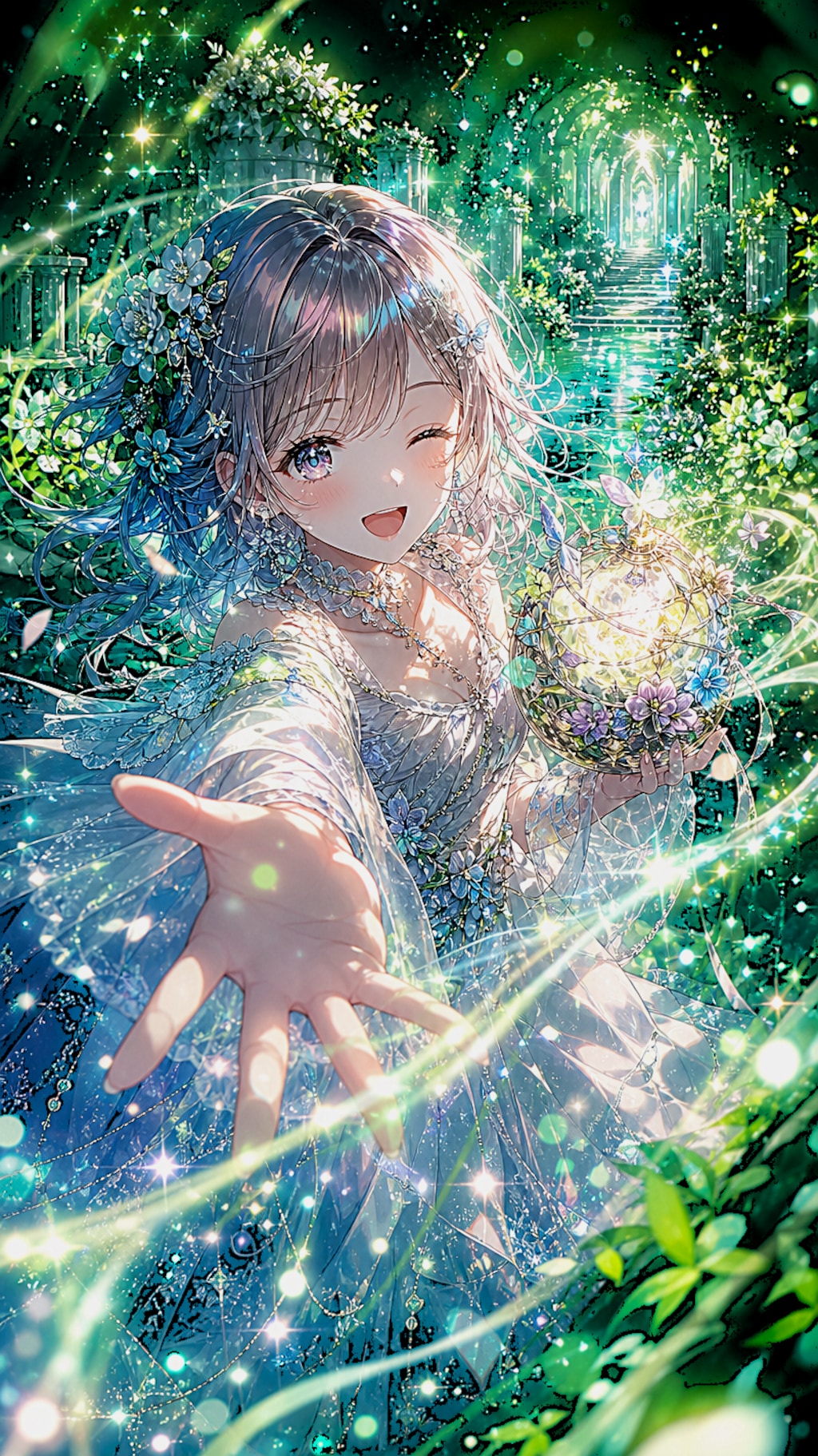 ２　光芒透過