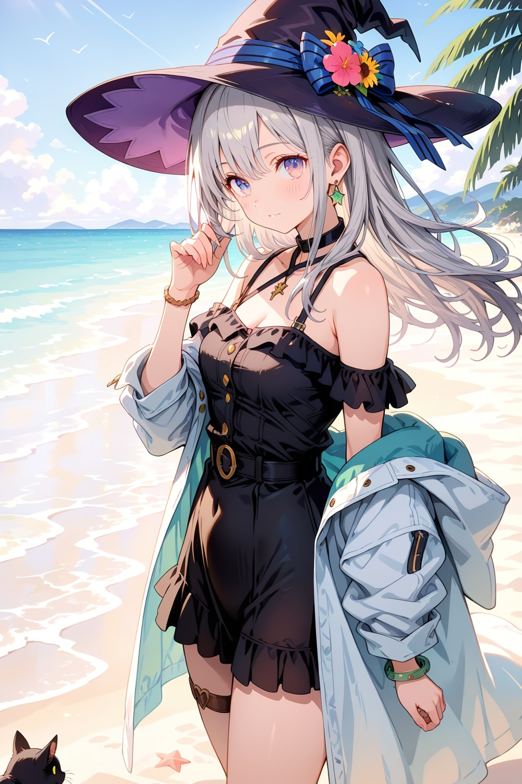 砂浜の魔女