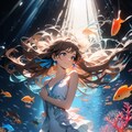 水中の宝石 3枚目
