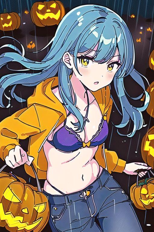 Happy Halloween!!(Colorful Girl)