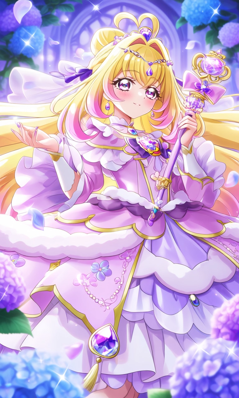 紫陽花と