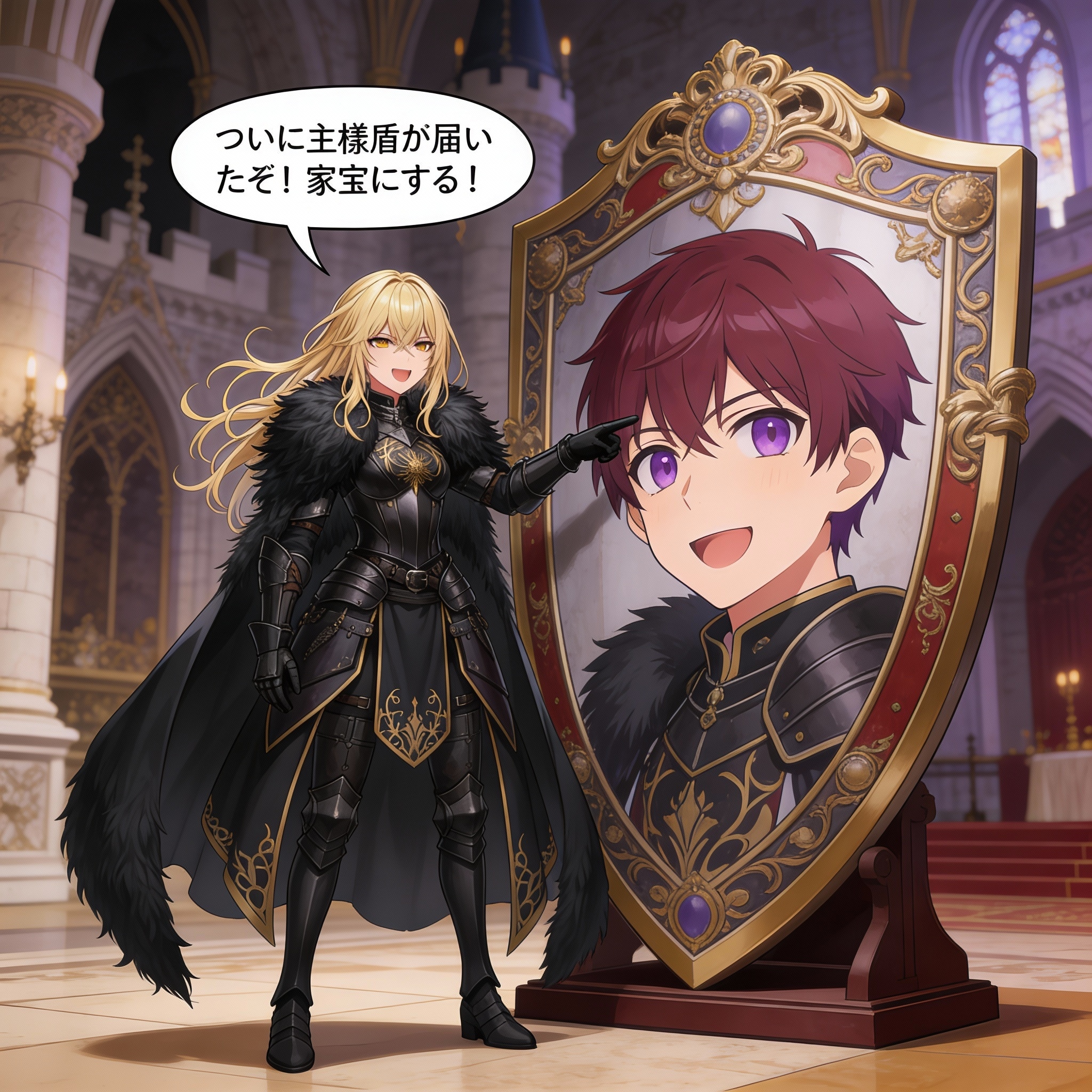 私の盾とエリザベス | の人気AIイラスト・グラビア