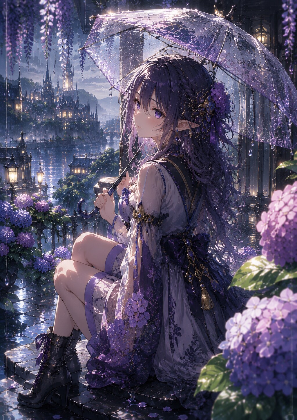 エルフの女の子